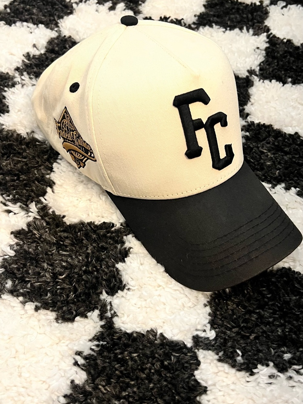 Faded culture barber shop snap back hat